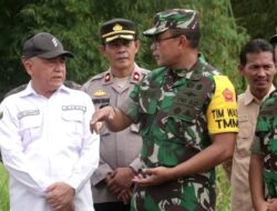 Wabup Sukabumi Dampingi Kunjungan Ketua Tim Pengawasan dan Evaluasi TMMD ke-119