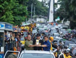Pasukan Kuning Kota Bogor Bangga Sambut Piala Adipura