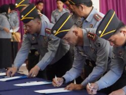 Kalapas Warungkiara Ikuti Deklarasi Pelayanan Publik Berbasis HAM