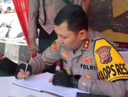 Kapolres Sukabumi Kota Tinjau Pospam Ops Ketupat Lodaya 2024