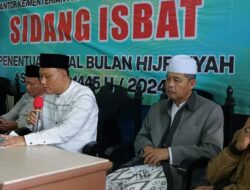 Kemenag Kabupaten Sukabumi Gelar Sidang Isbat Penetapan 1 Syawal 1445 H