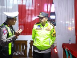 Pastikan Kesiapan Pengamanan Arus Mudik, Kapolda Jabar Tinjau Pospam di Cicurug Sukabumi