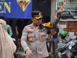 Pastikan Kelancaran Arus Mudik, Kapolres Sukabumi Lakukan Pengaturan Lalu Lintas