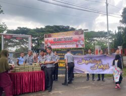 Hari Bhakti Pemasyarakatan ke-60, Lapas Warungkiara Gelar Baksos Berbagi Takjil