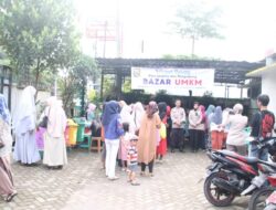 Dorong Pemberdayaan Pelaku UMKM, Desa Pasirhalang Kec Sukaraja Gelar Bazar Ramadhan 