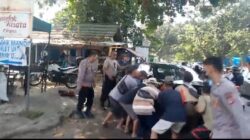 Sempat Menghambat Lalulintas, Polisi dan Warga Evakuasi Kendaraan yang Mogok di Jalan Citepus Palabuhanratu