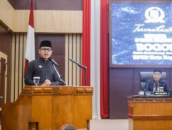 Bima Arya dan Dedie Rachim Hadiri Rapat Paripurna DPRD Kota Bogor yang Terakhir , Sahkan 2 Perda