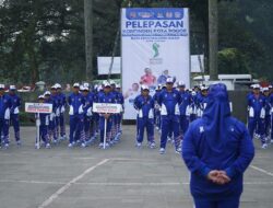 Sekda Syarifah Sofiah Lepas Kontingen Kota Bogor ke Ajang POPWIL I Jabar di Kota Depok