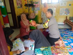 Polsek Cidahu Tunjukkan Aksi Nyata Dalam Upaya Percepatan Penurunan Stunting