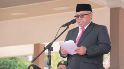 Upacara Harkitnas ke-116 Tingkat Kabupaten Sukabumi, Bangkit Untuk Indonesia Emas