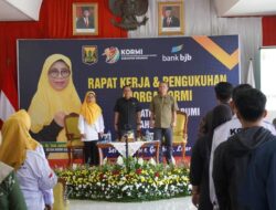 Rapat Kerja KORMI Kab Sukabumi, Kukuhkan Sejumlah Induk Organisasi Olah Raga