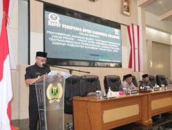 Sidang Paripurna DPRD Kab Sukabumi, Agenda Penyampaian Jawaban Bupati Atas Pandangan Umum Fraksi