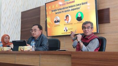IWEB Gelar Diskusi Ekonomi “Menilik Kemandirian Industri Jawa Barat”