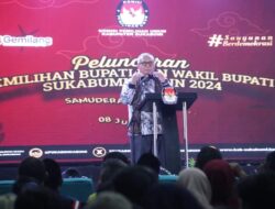 Peluncuran Pilkada Sukabumi 2024, Bupati Marwan : Pemkab Sukabumi Berkomitmen Kuat Sukseskan Pilkada