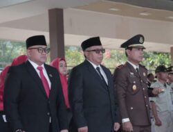 Bupati Sukabumi Hadiri HUT Bhayangkara ke-78 Tingakat Kabupaten, Ini Harapannya !