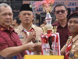 Lapas Warungkiara Juara Umum Perkemahan dan Latgab Pramuka WBP Se-Jabar