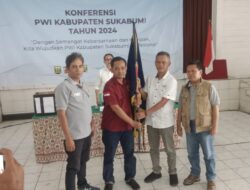 Konferensi PWI Kabupaten Sukabumi, Mulya Hermawan Terpilih Sebagai Ketua