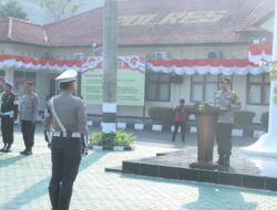 Polres Sukabumi Gelar Pasukan Ops Patuh Lodaya 2024, Targetkan Pelanggar Lalu Lintas