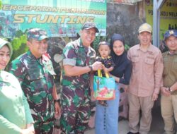 Sekda Kab Sukabumi Dampingi Kunker Tim Wasev TMMD Ke-121 Desa Cicareuh Cikidang