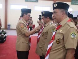 Sekda Kab Sukabumi Lantik Saka Amal Bakti Kemenag, Ini Pesannya !