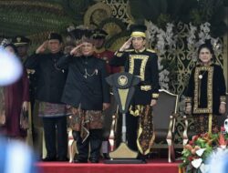 Presiden Joko Widodo Pimpin Upacara Peringatan Detik-Detik Proklamasi HUT Ke-79 RI di IKN