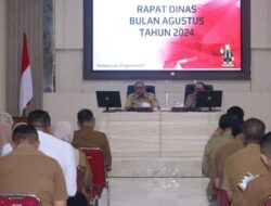 Rapat Dinas Agustus, Bupati Sukabumi Tekankan Kebersamaan dan Peningkatan Tatakelola Pemerintah