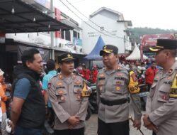 Kunjungi Kantor KPU Kabupaten Sukabumi, Kapolres Sampaikan Beberapa Pesan Penting