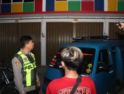 Kapolres Sukabumi Patroli ke Wilayah Utara, Temukan Pengemudi Angkutan Umum yang Mabuk