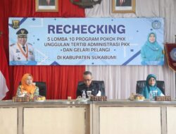 Lomba 10 Program Pokok PKK Tingkat Jabar 2024, Tim Verifikasi Recheking ke Kabupaten Sukabumi