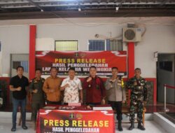 Ciptakan Lapas Bersinar, Lapas Warungkiara Gelar Apel Siaga dan Geledah Blok Hunian Bersama APH