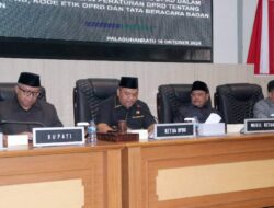 Paripurna DPRD Kab Sukabumi, Fraksi Sampaikan Pandangan Umum Terhadap Raperda APBD TA 2025
