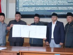 Paripurna DPRD, Bupati Sukabumi : Pemda Telah Menyampaikan Seluruh Dokumen Evaluasi Gubernur Atas Raperda Perubahan APBD 2024