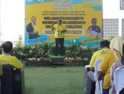 Peringatan HKN ke 60 di Wilayah III, Tandatangani Komitmen Bersama Penanganan Stunting