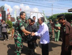 Danrem 061/Suryakencana Kunker Pemberian Makanan Bergizi di Kandungan