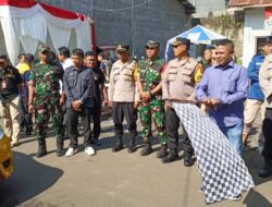 KPUD dan Bawaslu Kab Sukabumi Lepas 23 Armada Logistik Pilkada