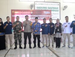 Monitoring Rekapitulasi Pilkada, Kapolres dan Dandim Sukabumi Kunjungi PPK Palabuhanratu