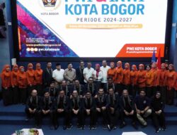 Pengurus PWI dan IKWI Kota Bogor Periode 2024-2027 Resmi Dilantik