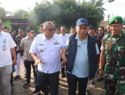 Bupati Sukabumi Dampingi Kunker Menteri Koperasi Tinjau Unit Uji Coba Pelayanan MBG Warungkiara