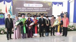 Wisuda STISIP Widyapuri Mandiri, Sekda Sukabumi Ingatkan Pentingnya Kualifikasi, Kompetansi, Perilaku dan Do’a Orang Tua