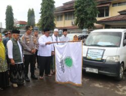 Bupti Sukabumi Lepas Armada Logistik Bantuan Bencana ke 25 Kecamatan Terdampak