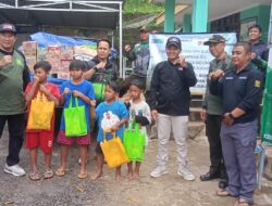Perum Perhutani Bersama Penderma lain Salurkan Bantuan Kepada Korban Bencana di Kecamatan Ciemas
