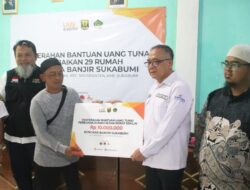 Lembaga Amil Zakat Rabbani Bogor Serahkan Bantuan untuk Korban Bencana di Datarnangka Sagaranten