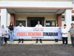 Pemulihan Bencana Sukabumi, FiberStar Beri Dukung Akses Internet Starlink dan Bantuan Sosial