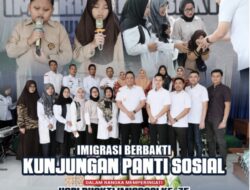 Rangkaian HBI Ke-75, Kantor Imigrasi Sukabumi Berikan Bantuan Sembako dan Dana Operasional Kepada Panti Tuna Netra
