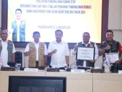 Kepala BNPB Hadiri Rakor Percepatan Pembangunan Hunian Tetap Bagi Korban Terdampak Bencana Alam di Kab Sukabumi