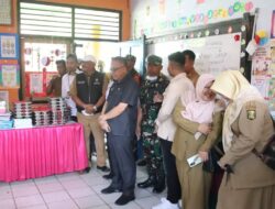 Wabup Sukabumi Tinjau Launching Dapur Sehat Pembagian Makanan Bergizi