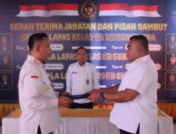 Sertijab Kalapas Warungkiara, Dr. Irfan Digantikan Kurnia Panji Pamekas