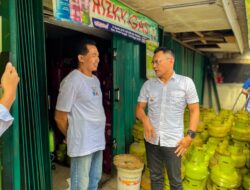 Hery Antasari Cek Ketersediaan Gas 3 KG di Dua Pangkalan