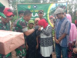 Usai Direhab, Dandim 0622/Kab Sukabumi Serahkan Kunci Rumah Siti Maryam