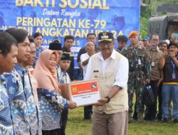 Bupati Sukabumi Hadiri Bakti Sosial TNI AU di Kecamatan Parakansalak